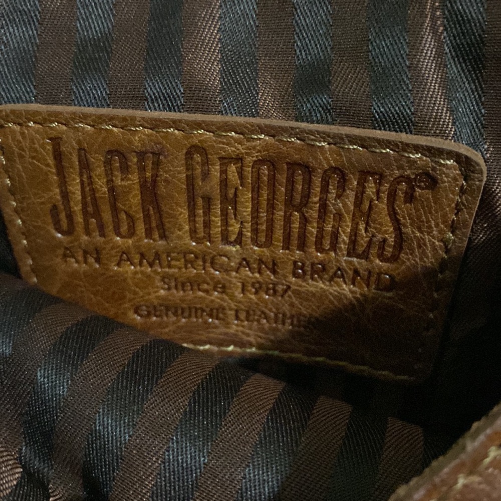 Jack Georges leather crossbody - Picture 7 of 12